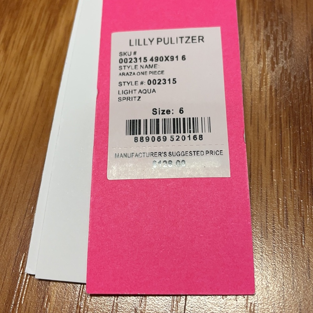 NWT Lilly Pulitzer Araza bathing suit - Picture 9 of 9